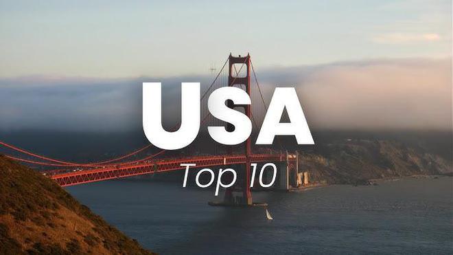 Top 10 hottest tourist destinations in America in early 2024