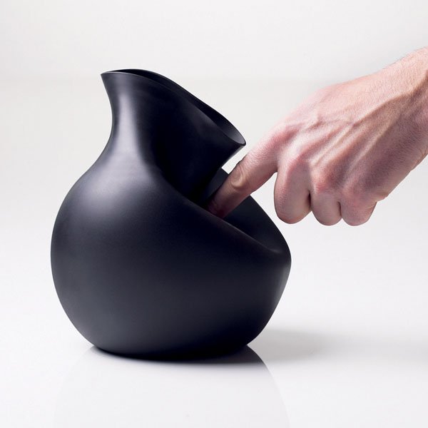 Rubber Vase by Henriette Melchiorsen