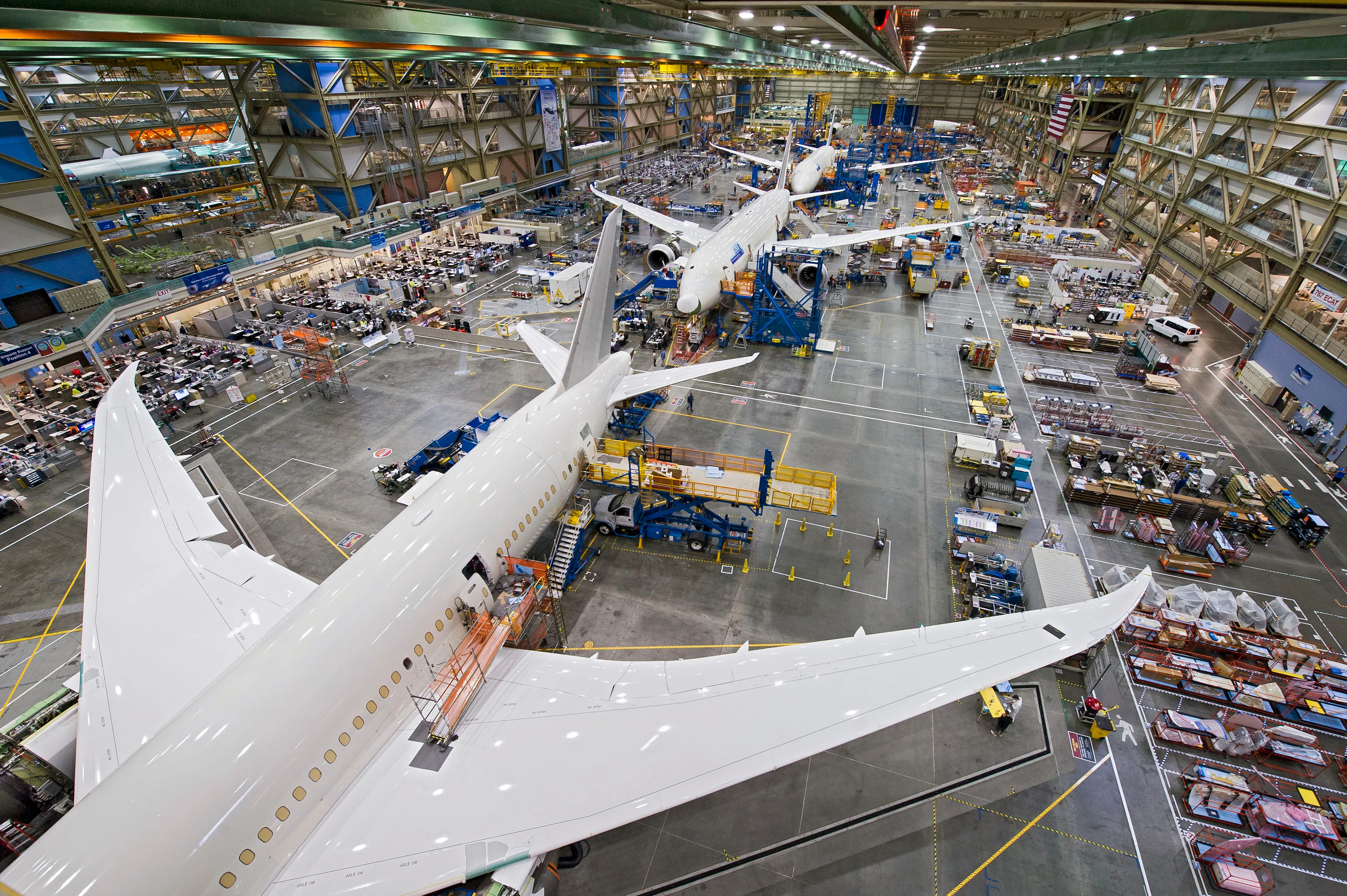 The Boeing Everett Factory, Washington, USA
